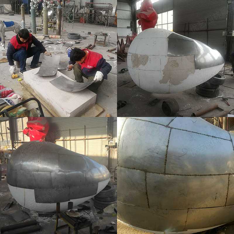 不銹鋼雕塑制作廠家，定制大型不銹鋼雕塑